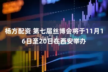 杨方配资 第七届丝博会将于11月16日至20日在西安举办